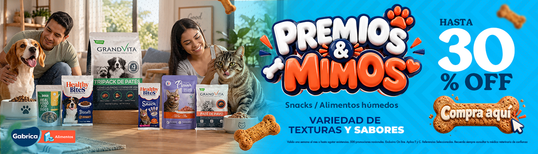 2026 PLANNING GABRICA Q4 16 - Hasta 30% Snacks, Complemento de alimento Humedos y Secos (Oct. 14 al 29)