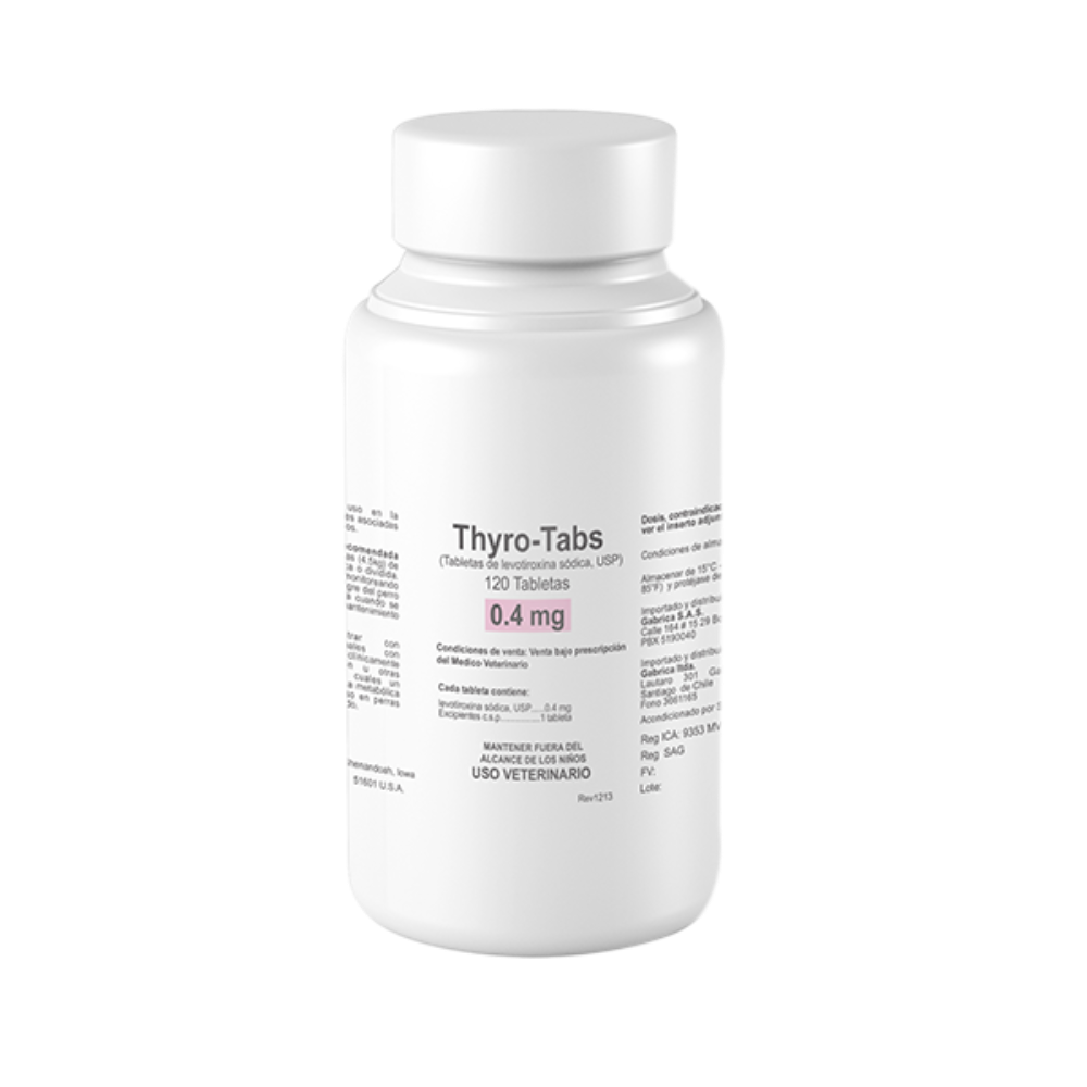 Thyro-Tabs para Perros x 120 tabletas