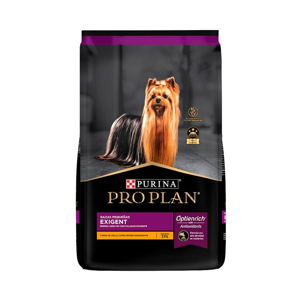 PROPLAN EXIGENT ADULTO RAZA PEQUEÑA X 7.5 KG
