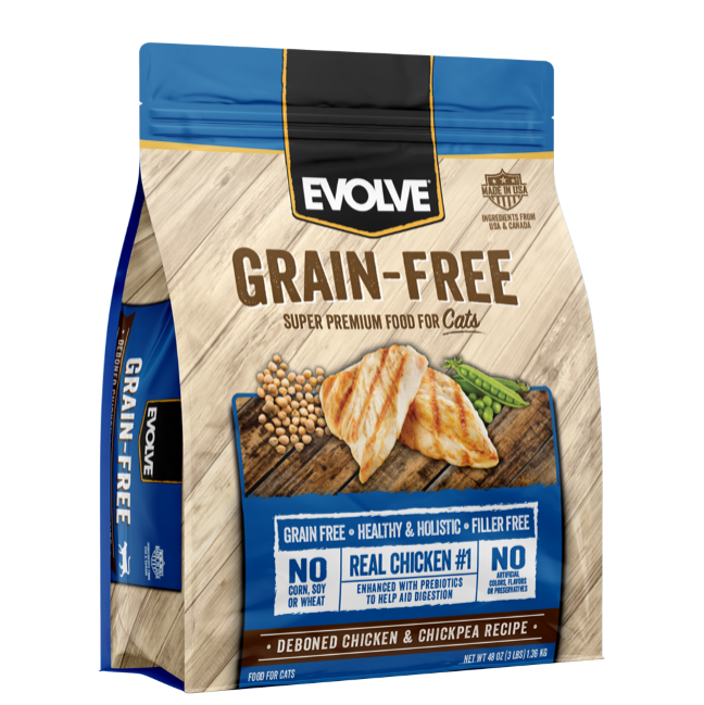 Evolve Cat Grain Free Chicken - Pollo