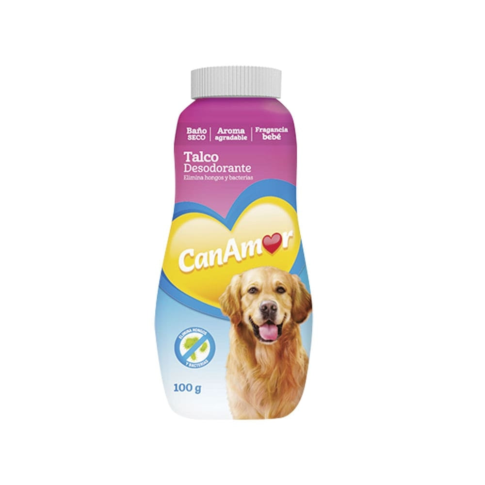 CanAmor Baño seco talco desodorante 100 g