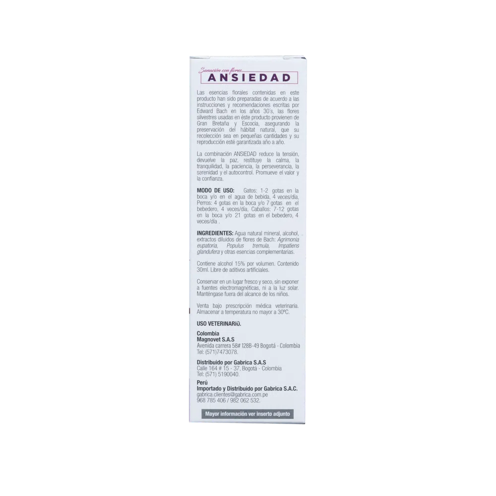 Gotas de esencias florales EF Ansiedad 30 ml