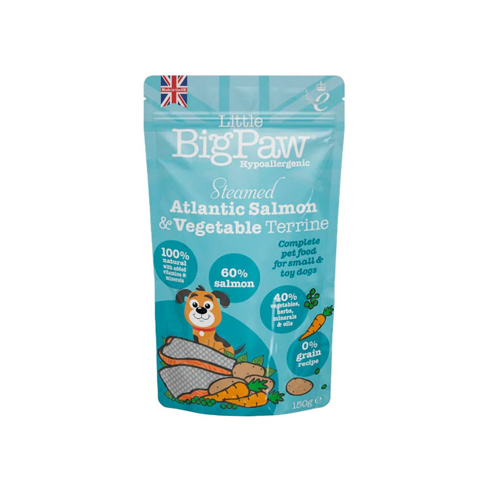 Alimento Húmedo para perro Little Big Paw Salmon y Verduras