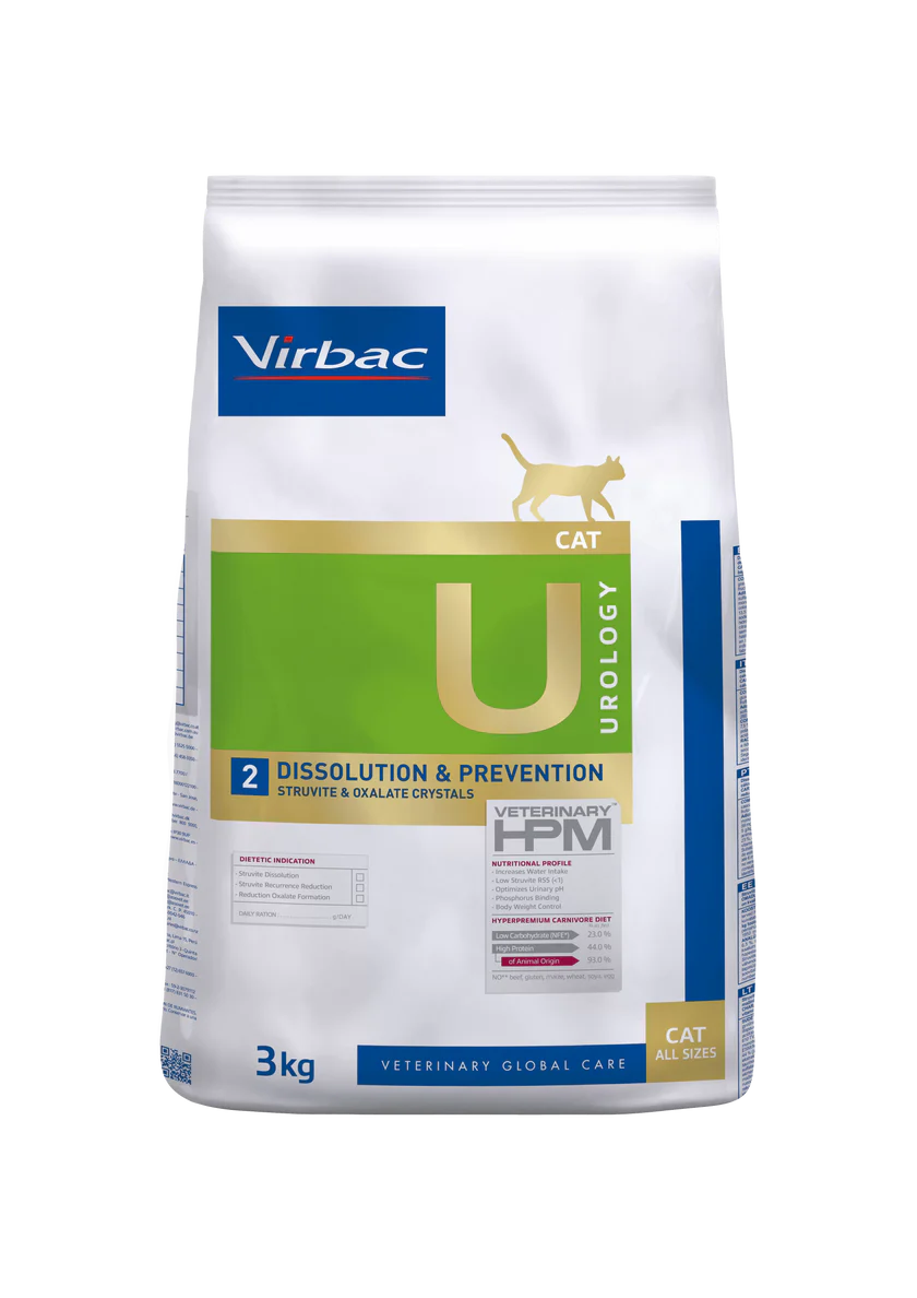 Alimento Seco para Gato Virbac Urolog Diss&Preve-U2