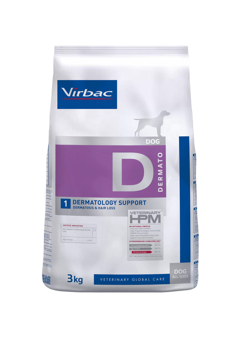 Alimento Seco para Perro Virbac Dermatology Support