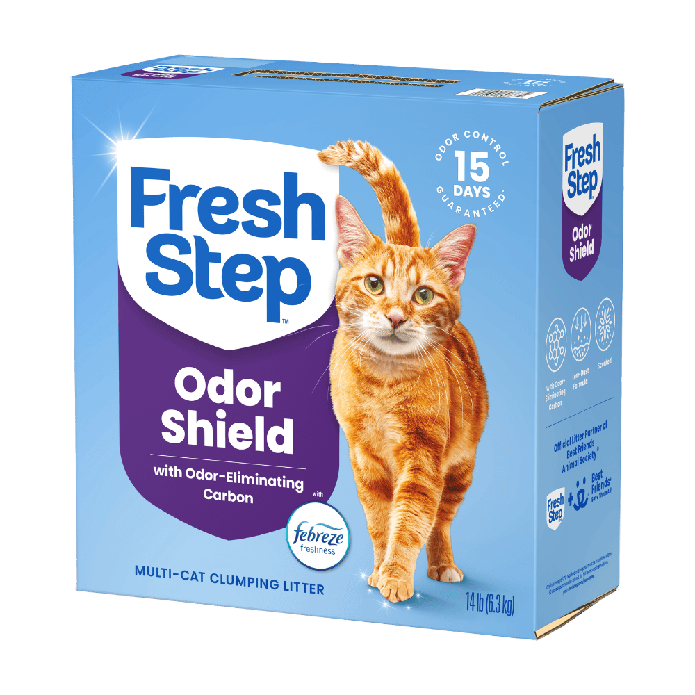 Arena Para Gato Fresh Step Multi Cat Aglomerante Con Febreze