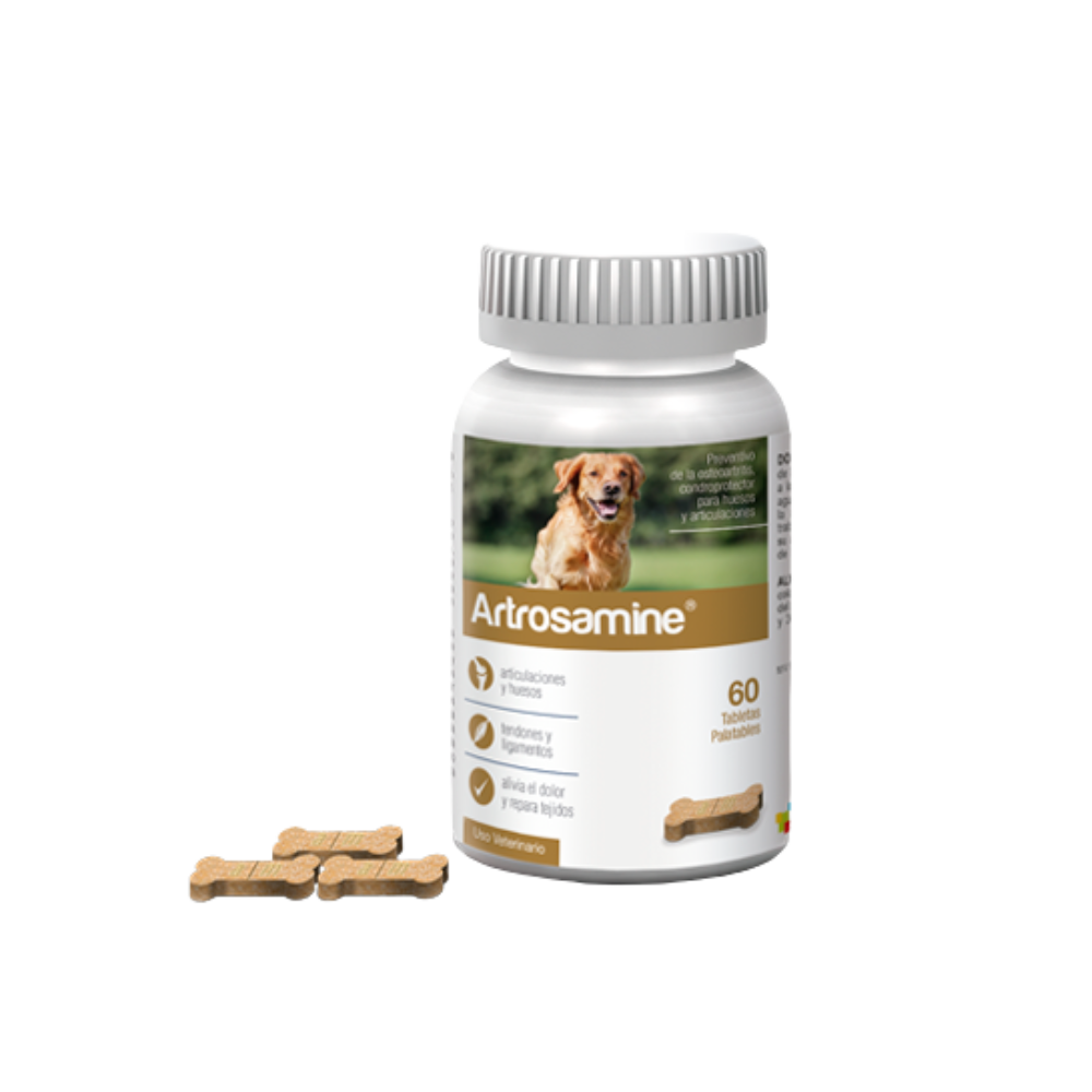 Artrosamine® tabletas palatables para perro x 60 tabs