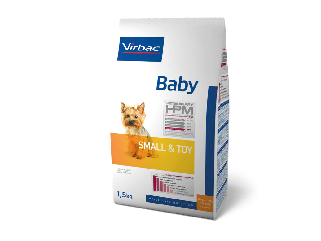Alimento Seco para Perro cachorro Virbac Baby Small & Toy