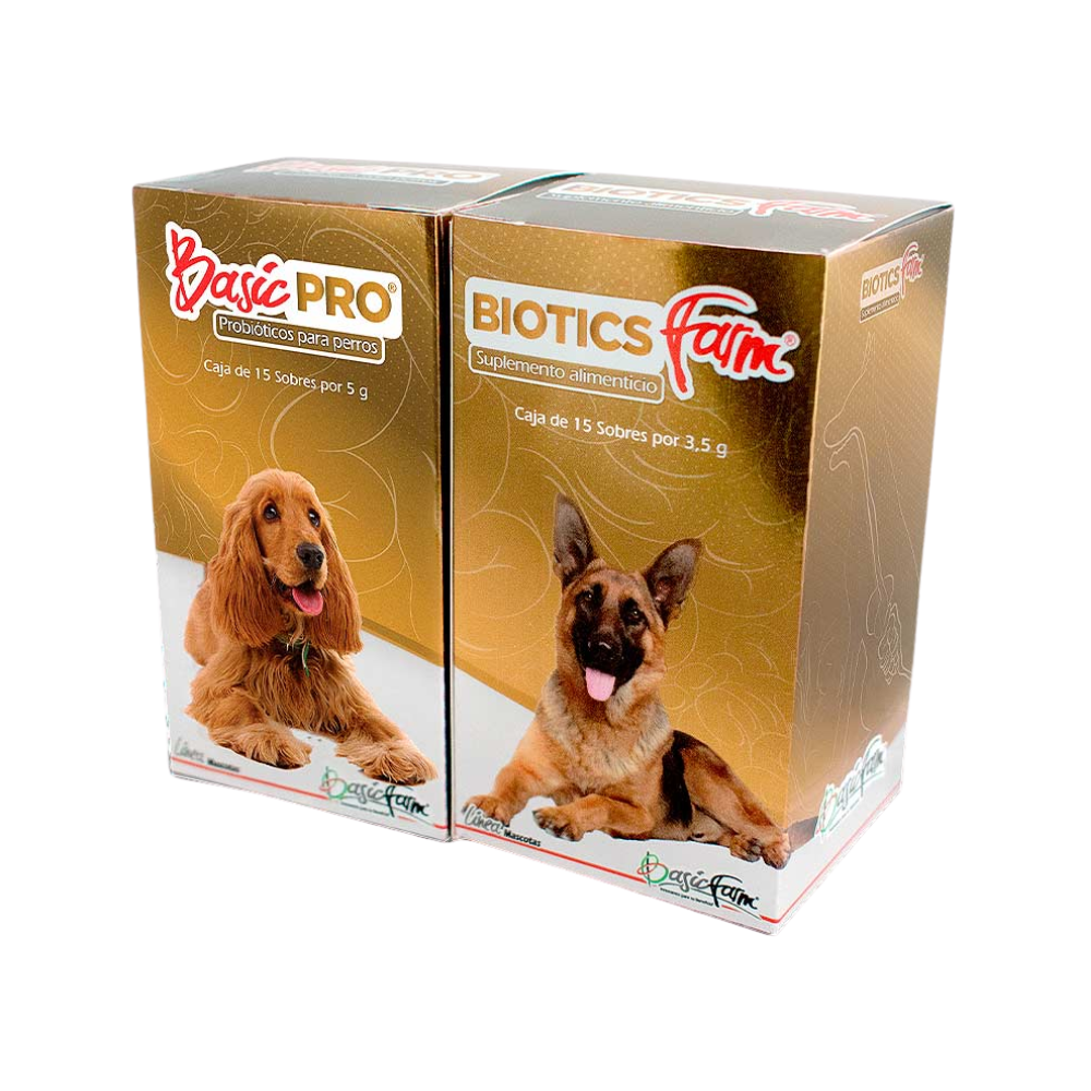 Basic Probiotics Farm - Recuperacion Intestinal Caja x 30 sobres