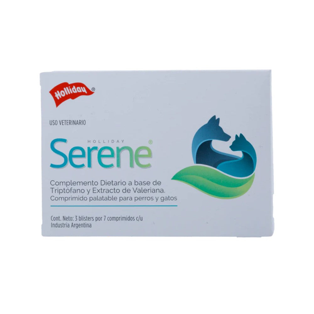 Biomodulador Serene para Perros y Gatos 21 comprimidos