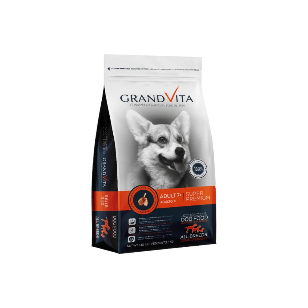 Comida para Perro Grandvita adulto7+ 3kg