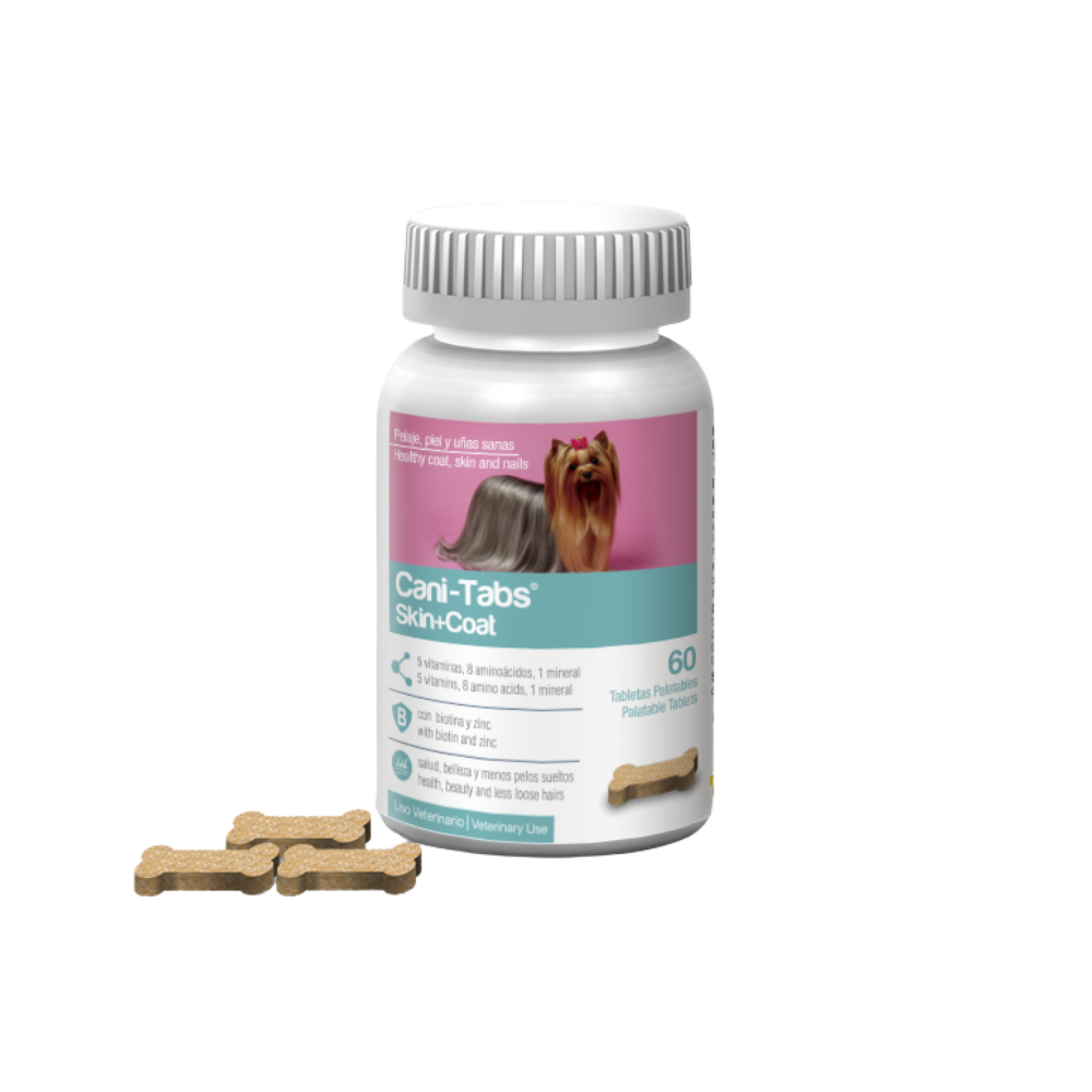 Cani Tabs Skin + Coat Cap x 60 Tab