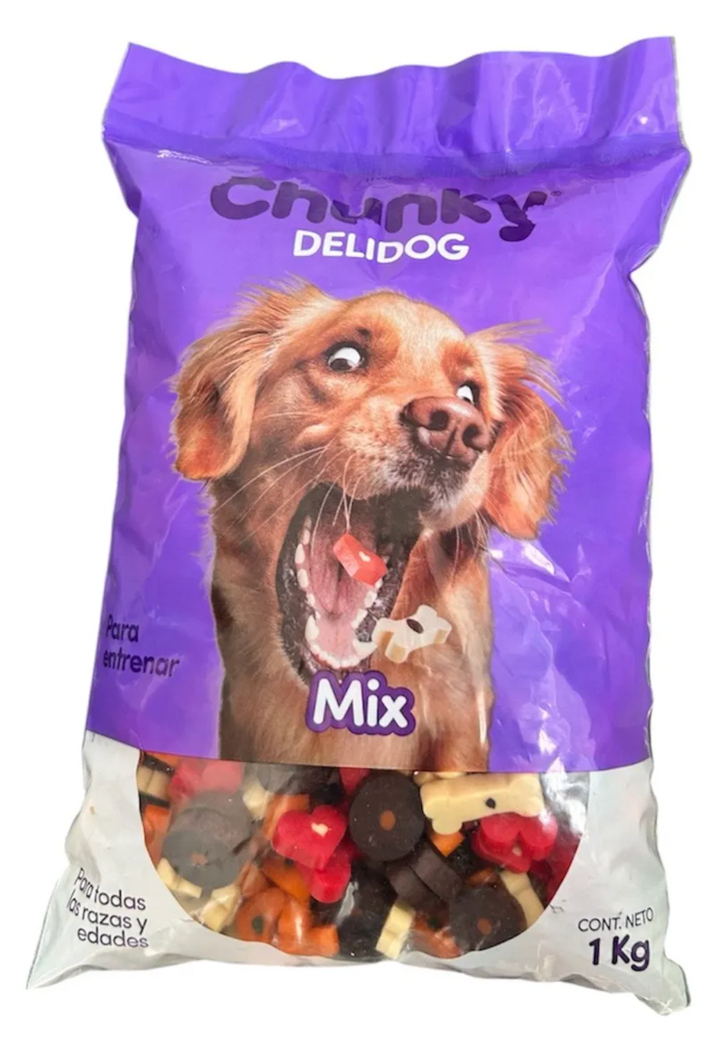 Gomas Chunky Delidog 2 Mix - 1 Kg