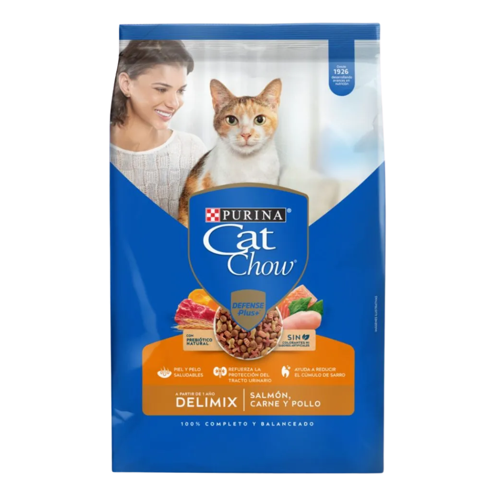 Cat Chow Adulto Delimix Prebioticos - 10 Kg