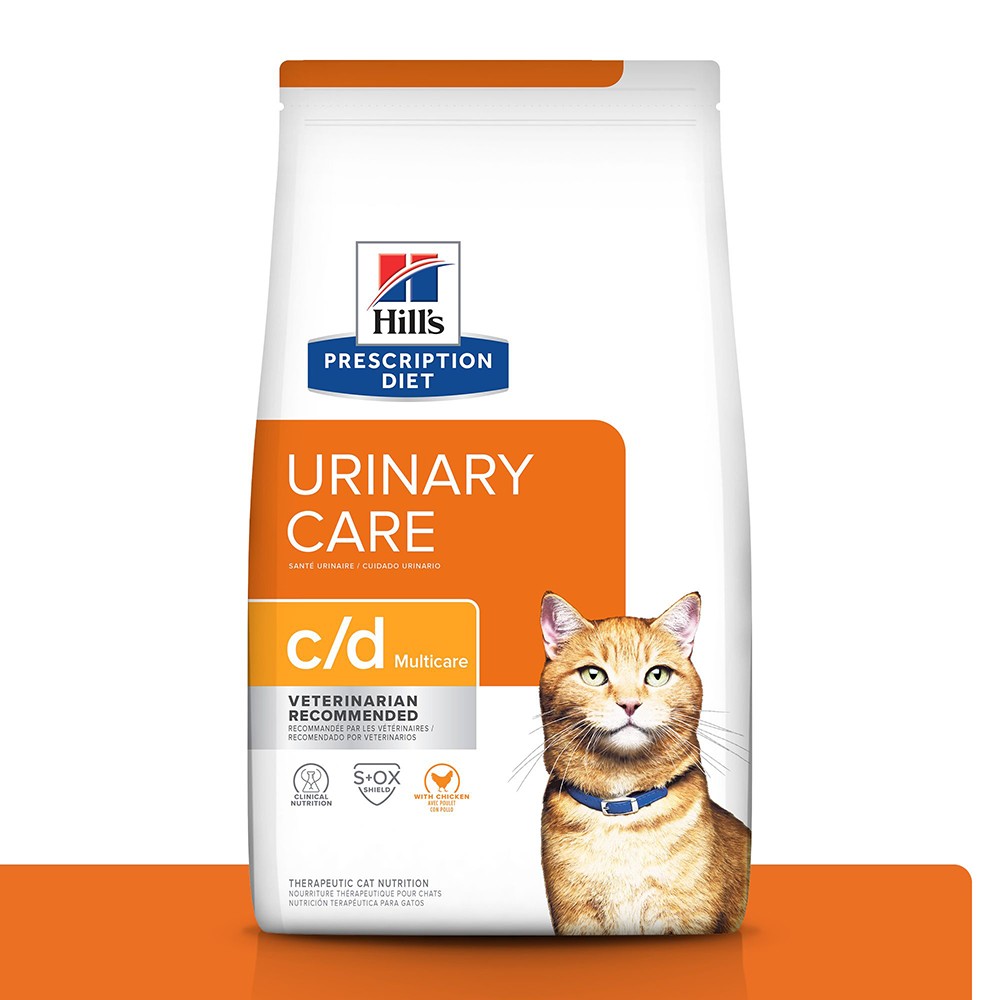 Comida para gato Hills c/d Multicare Pollo 4 Lbs