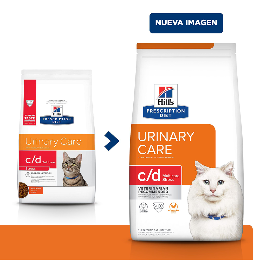Comida para gato Hills Multicare Stress Pollo 4 Lb