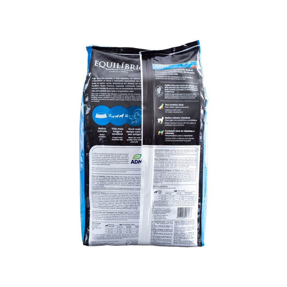 Comida Para Perro Equilibrio Cachorro Razas Pequeñas