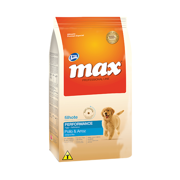 Comida para perro Max Cachorro Performance Pollo