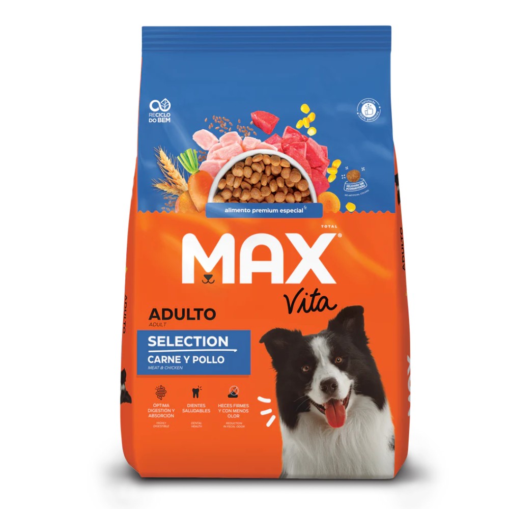 Comida Para Perro Max Vita Adulto Selection Carne y Pollo