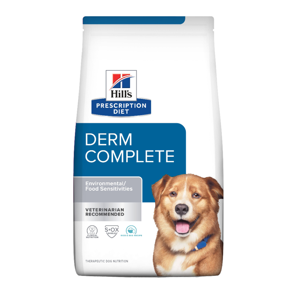 Comida Para Perro Hills Prescription Diet Derm Complete Huevo