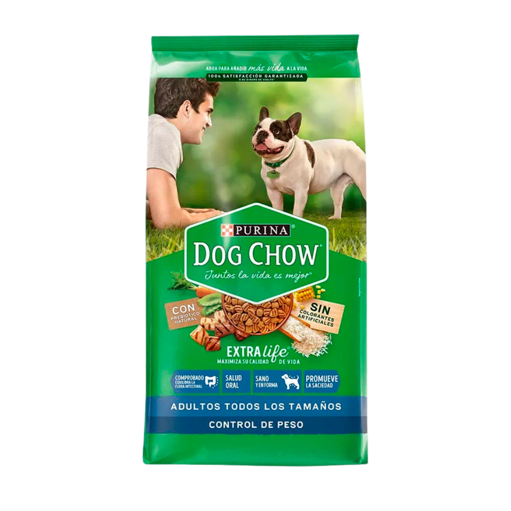 Dog Chow Adto Control Peso S/Clrs Whtcr