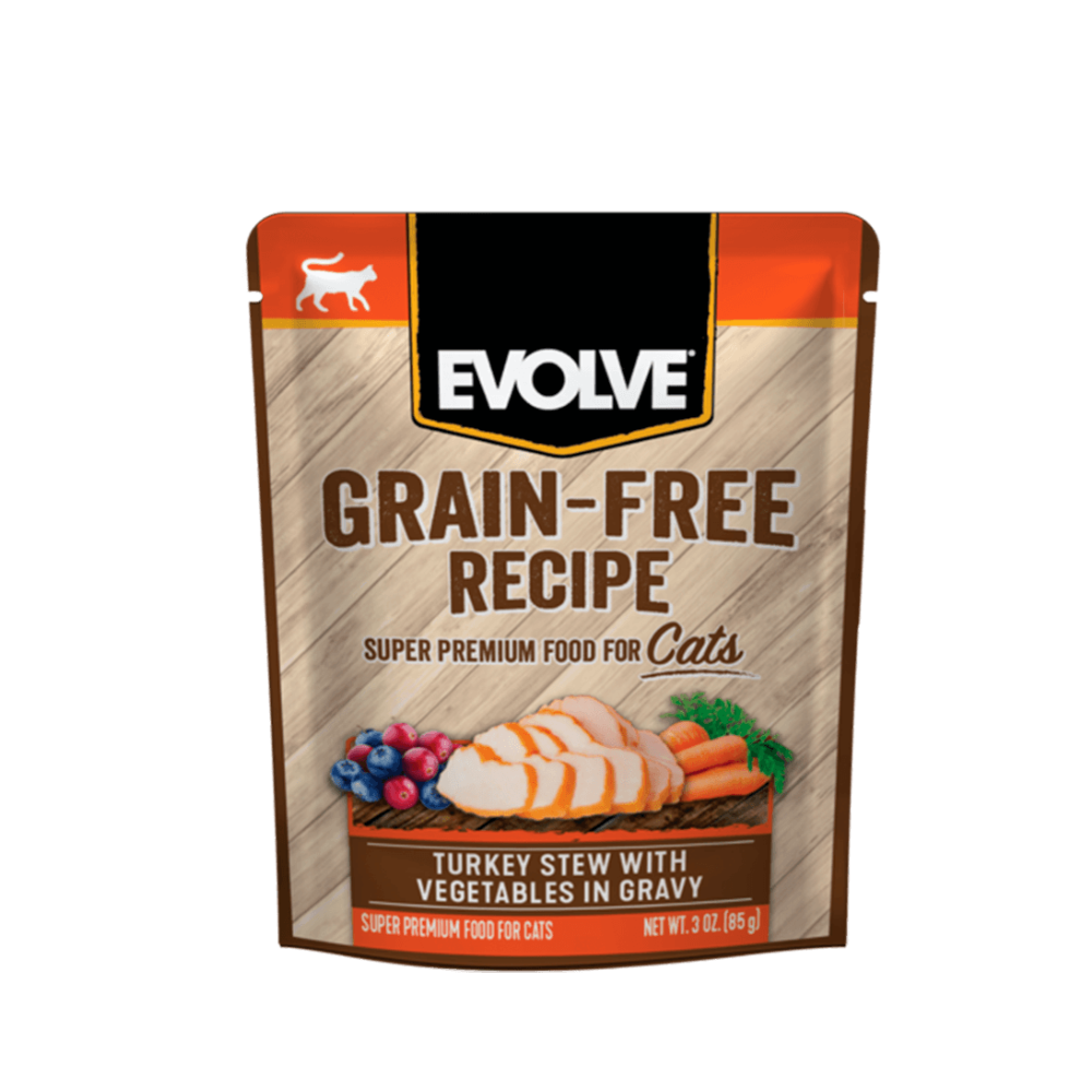 Evolve Cat Grain Free Pouche 85 Gr Turkey