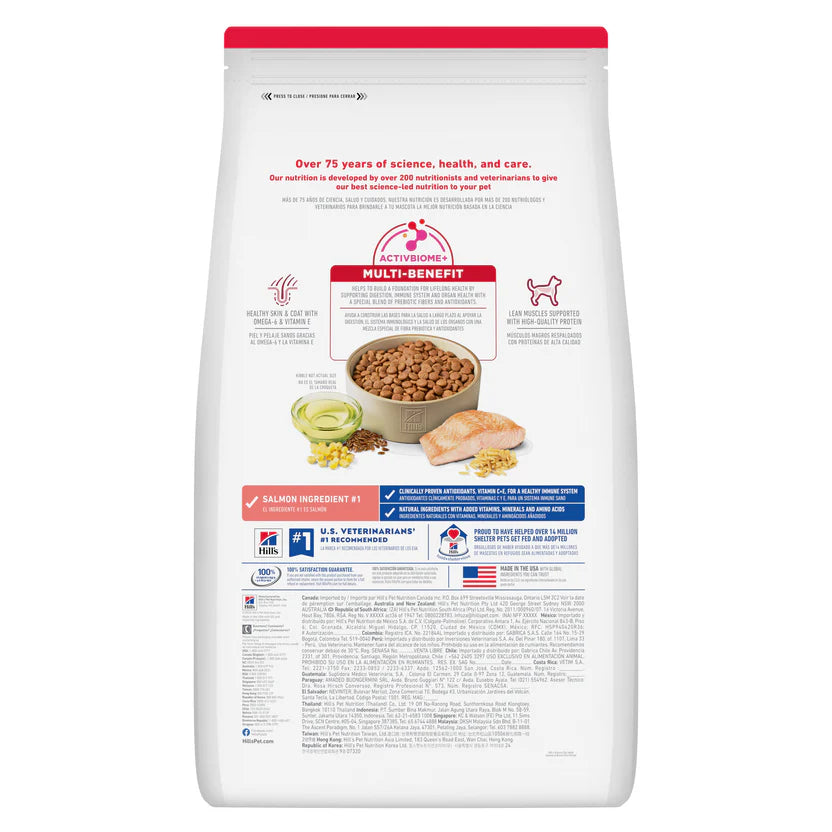 Hill's Science Diet comida para perro adulto sabor Salmon y Arroz