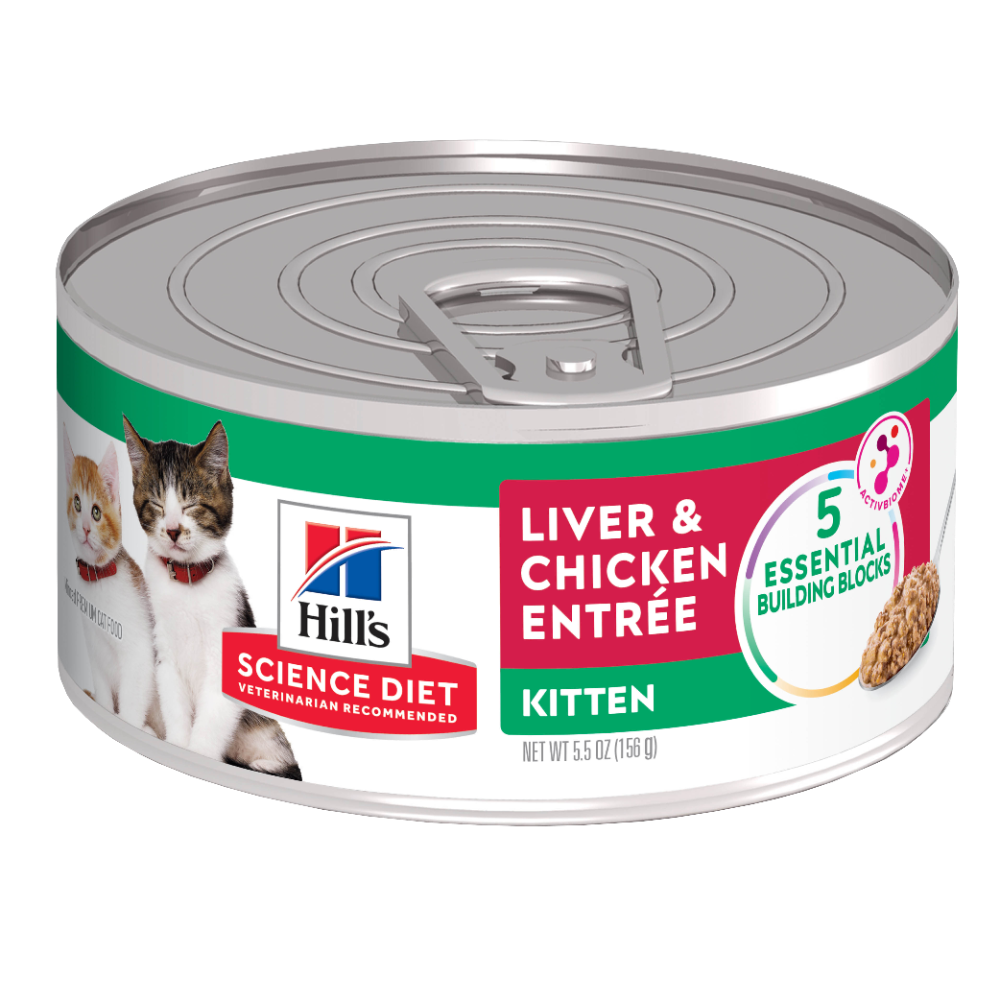 Comida Húmeda Gato Hills Kitten Liver & Chicken 5.5 Onz