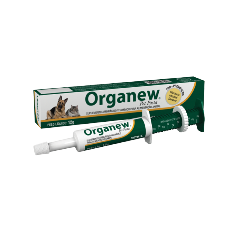Suplemento Organew pasta pet 12GMS