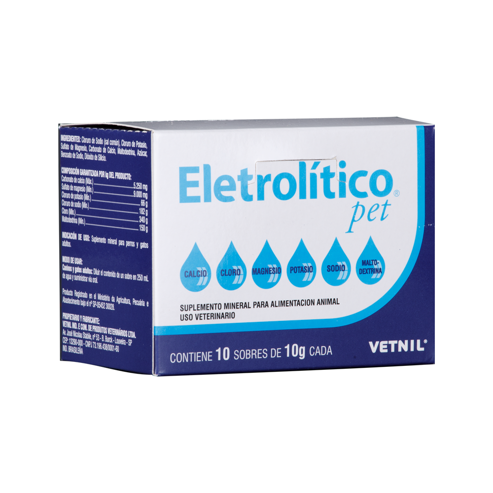 Rehidratante Electrolitico pet 10G