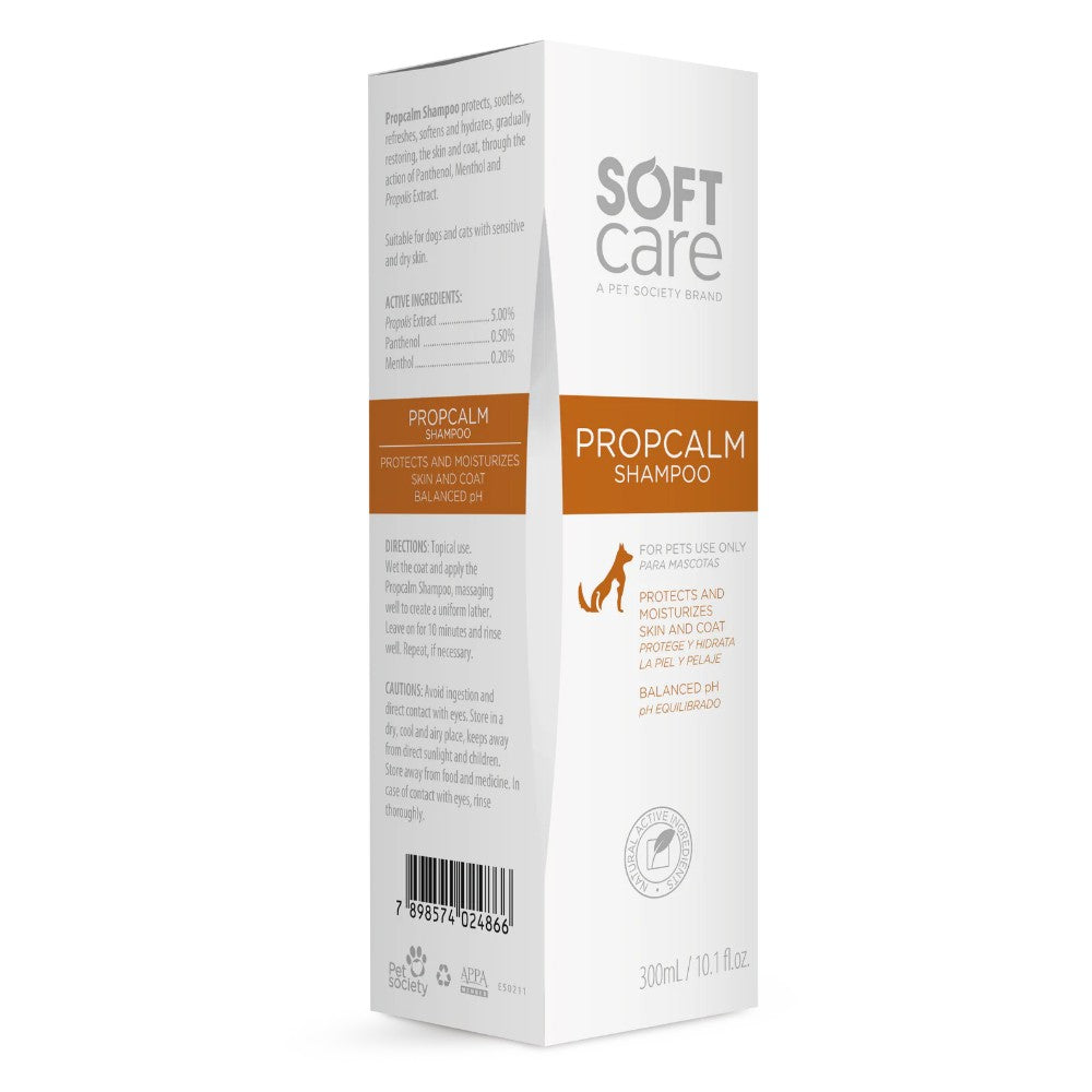 Shampoo para Perros y Gatos Soft Care Propcalm 300 Ml