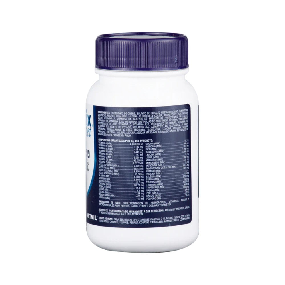 Suplemento Aminomix Pet para Perro y Gato 120 capsulas