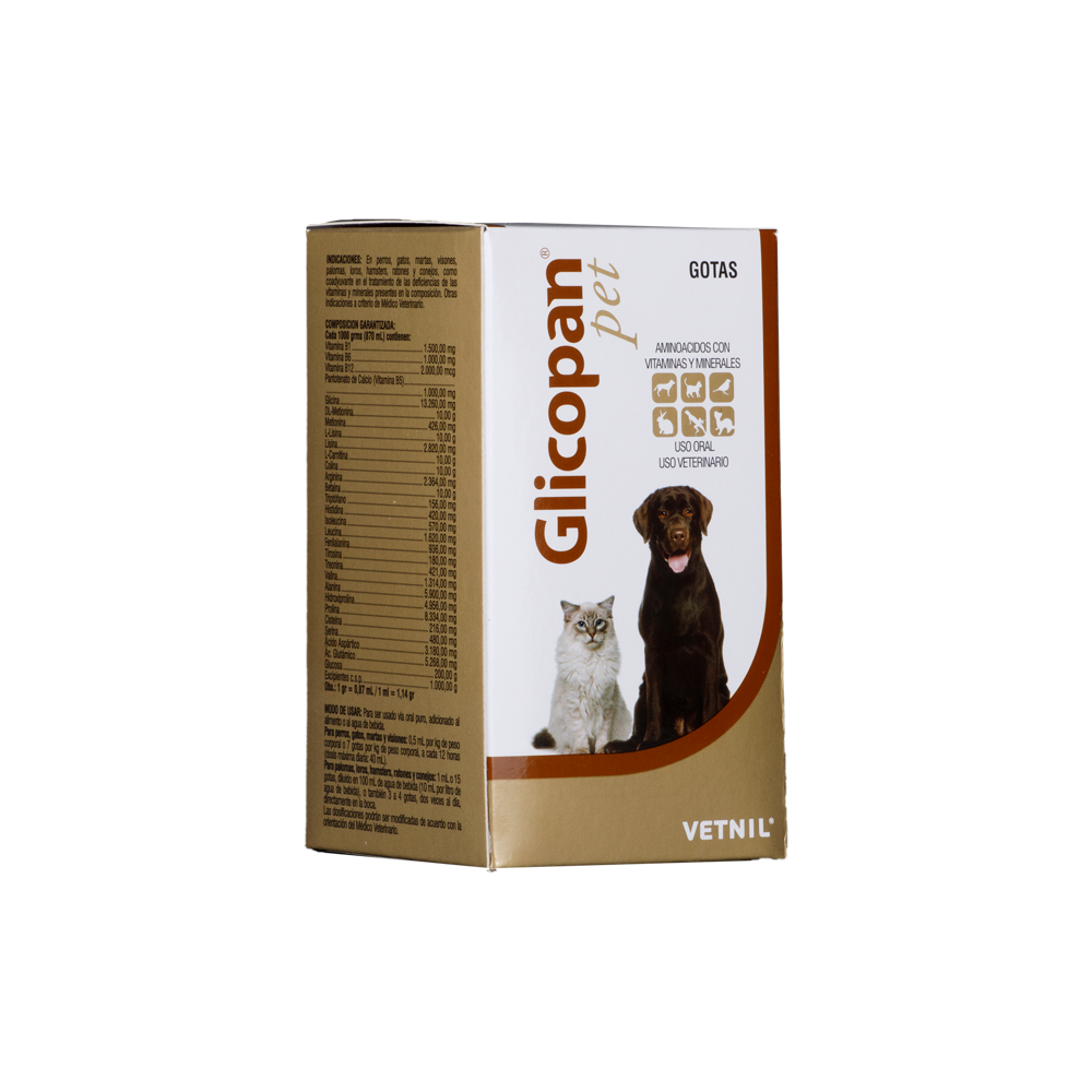 Suplemento Glicopan Para Perro Y Gato