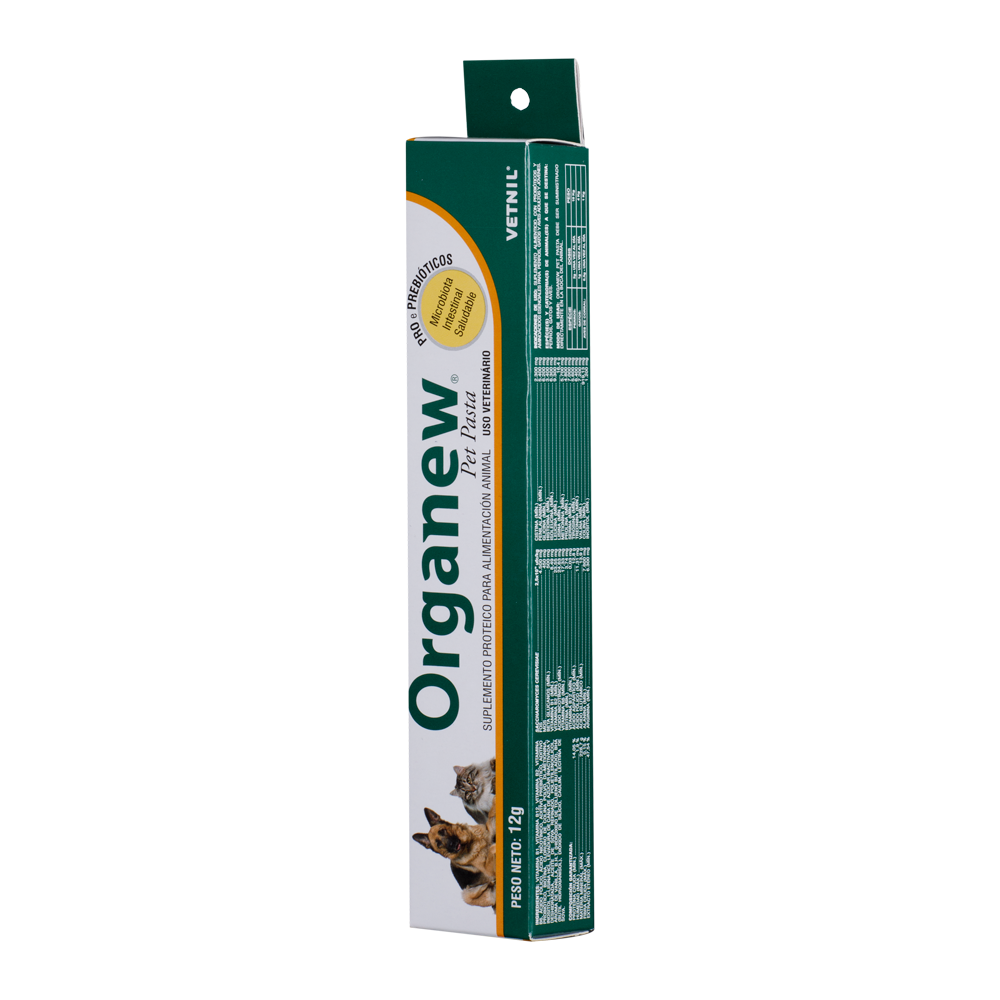 Suplemento Organew pasta pet 12GMS