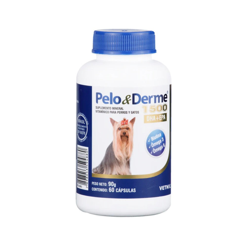 Suplemento Pelo & Derme Para Perro Y Gato