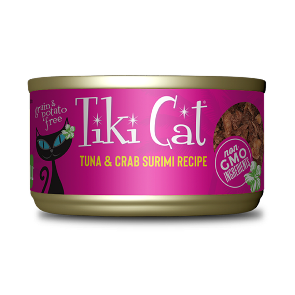 Tiki Cat Grill Atun y Cangrejo Lata