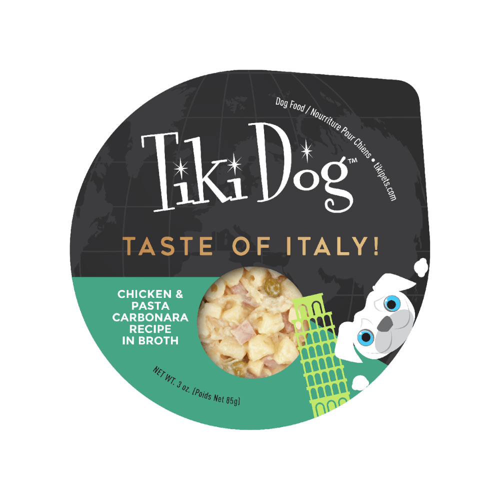 Tiki Dog Italy Pollo y Pasta Carbonara 85 Gr