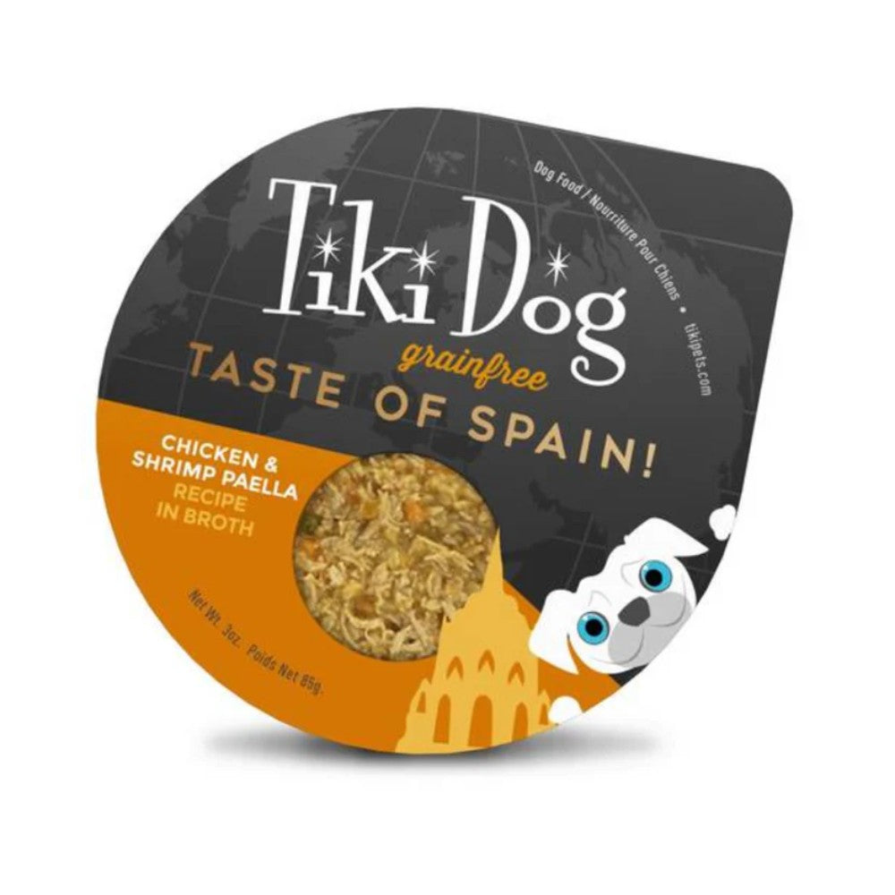 Tiki Dog Spain Pollo y Camaron Paella 85 Gr