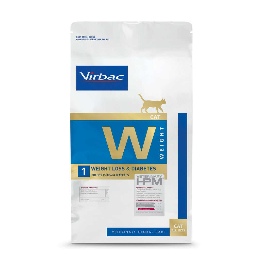 VIRBAC CAT WEIGHT LOSS&DIABET 3 KG