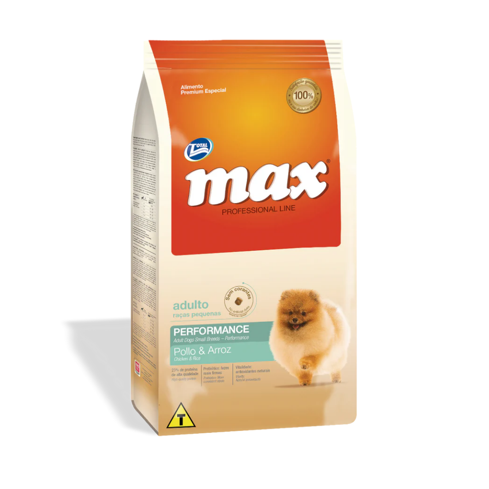 Comida para perro Max Razas Pequeñas Performance Pollo