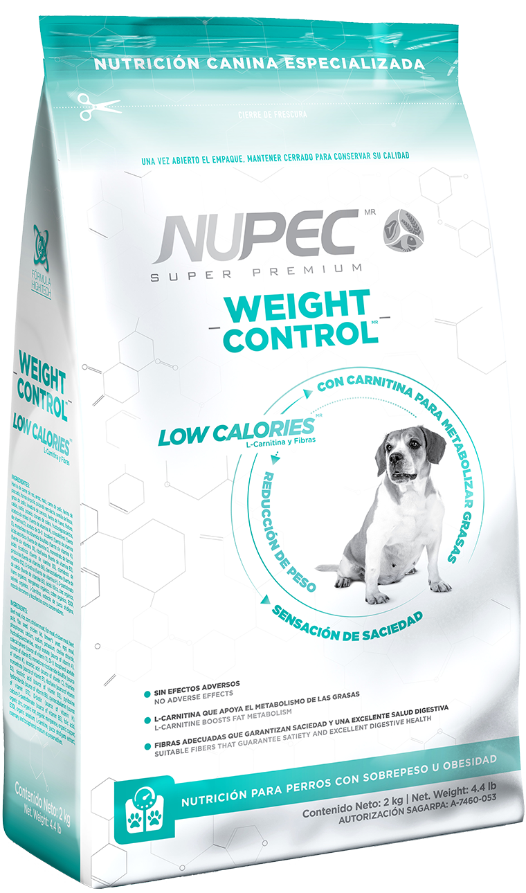 Alimento seco para perro Nupec Weight Control (control de peso)