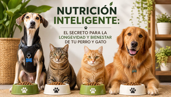 Nutrición Inteligente: El Secreto para la Longevidad y Bienestar de tu Perro y Gato