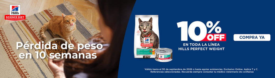 2026 PLANNING GABRICA Q3 01 - 10% OFF Hills gato sensibilidades (perfect weight) - (Julio 1 - Sept 30)
