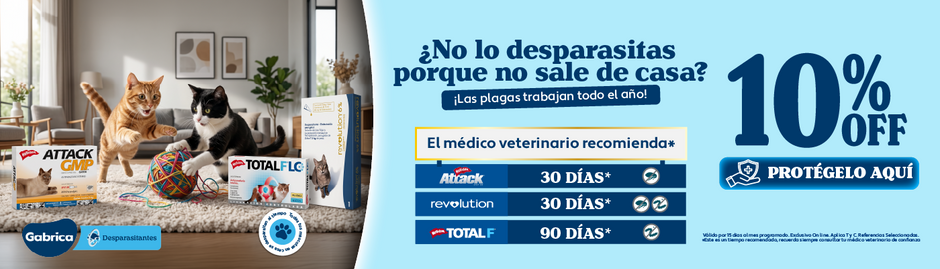 2026 PLANNING GABRICA Q3 14 - Recordatorio de Desparasitación Gato Attack Total F Revolution (10 de julio hasta 25 de julio)