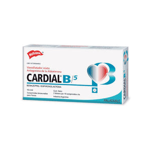 Cardial B para Perro 20 Tabletas