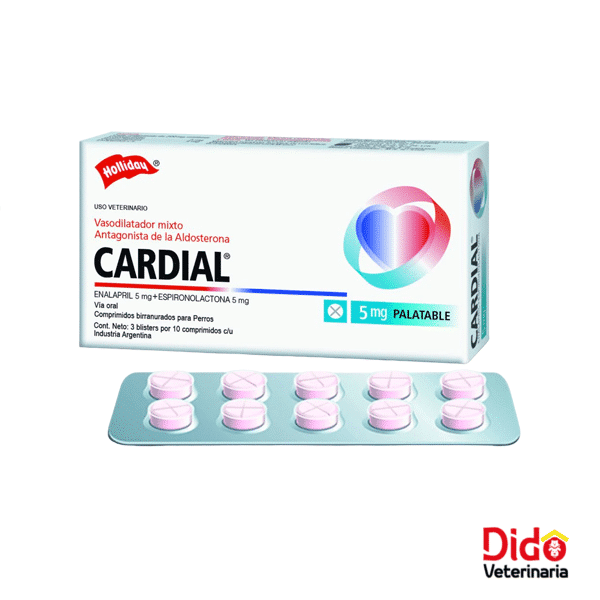 Cardial 5mg 30 Tabletas