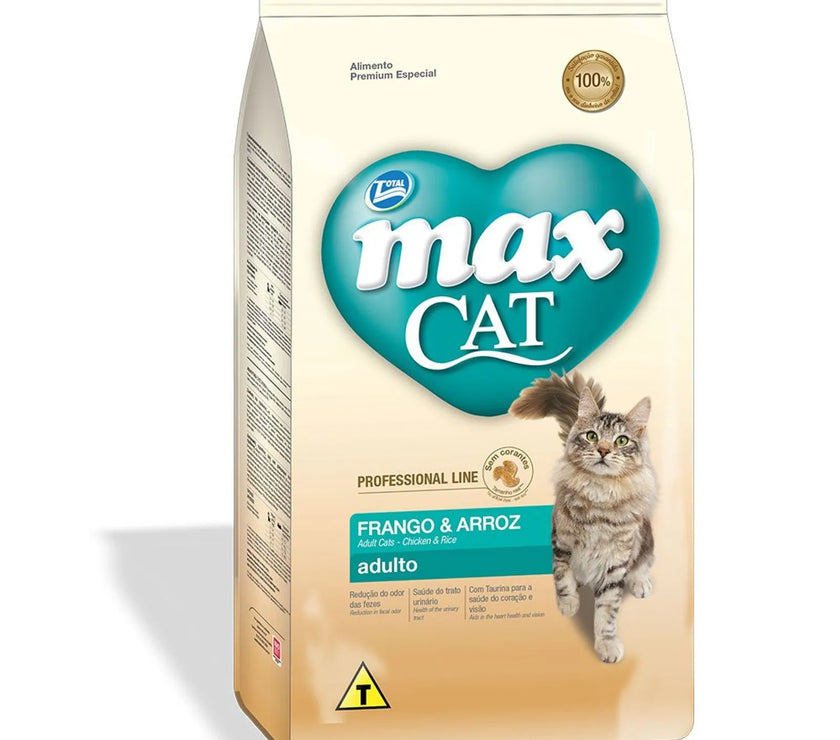 Alimento Para Gato Max Adultos Pollo Y Arroz - Max 10,1 kg
