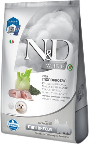 N&D Natural And Delicious White Canine Adult Mini 2kg - Concentrado para perros