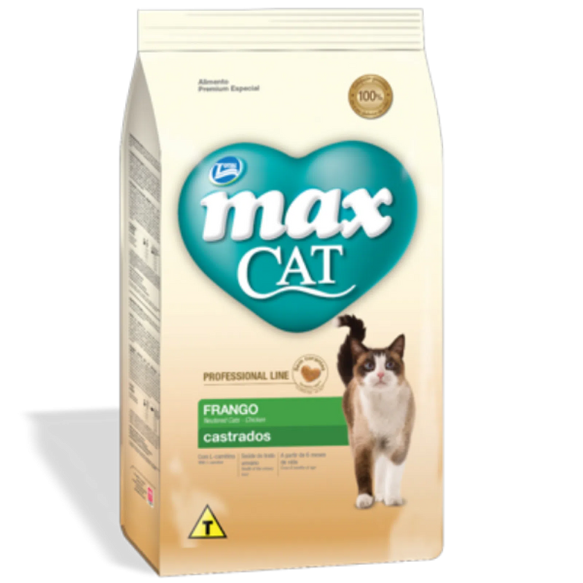 Comida para gato Max Castrados 3Kg