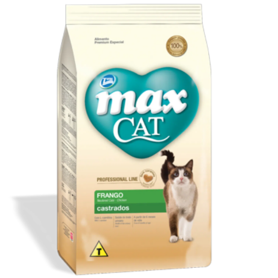 Comida para  gatos Max Cat Castrados 1 Kg